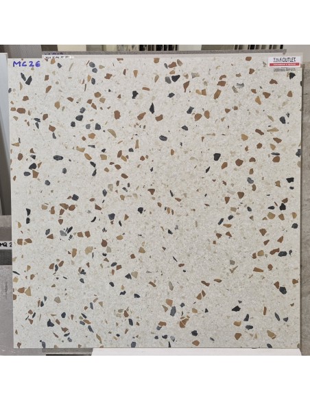 Flooring 60,6X60,6 TERRAZ MULTIC 2CM MQ 0,74